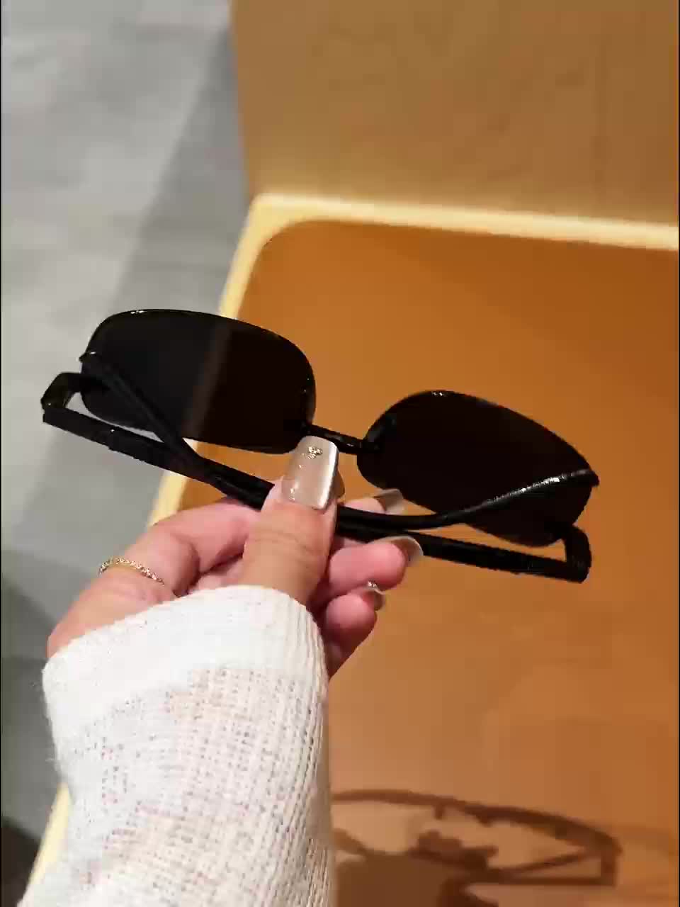【COD】 Kacamata Hitam Anti UV+ Mengemudi Kacamata Memancing Kacamata Pria Sunglasses UV Kaca mataHitam Cowok Eyewear