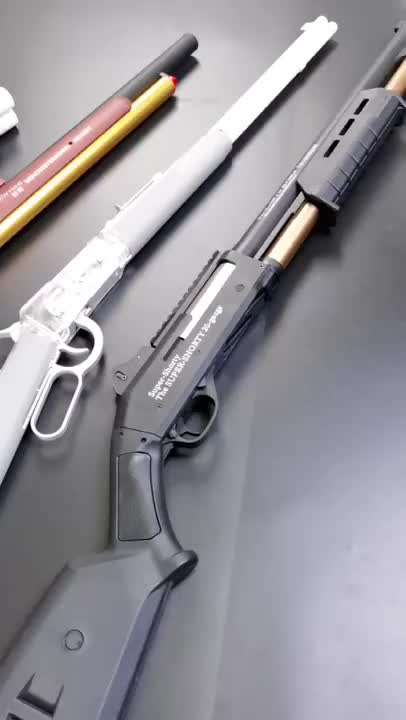 HDS 68 Double Barrel Shotgun Shell Ejection Dart Blaster Kid Version