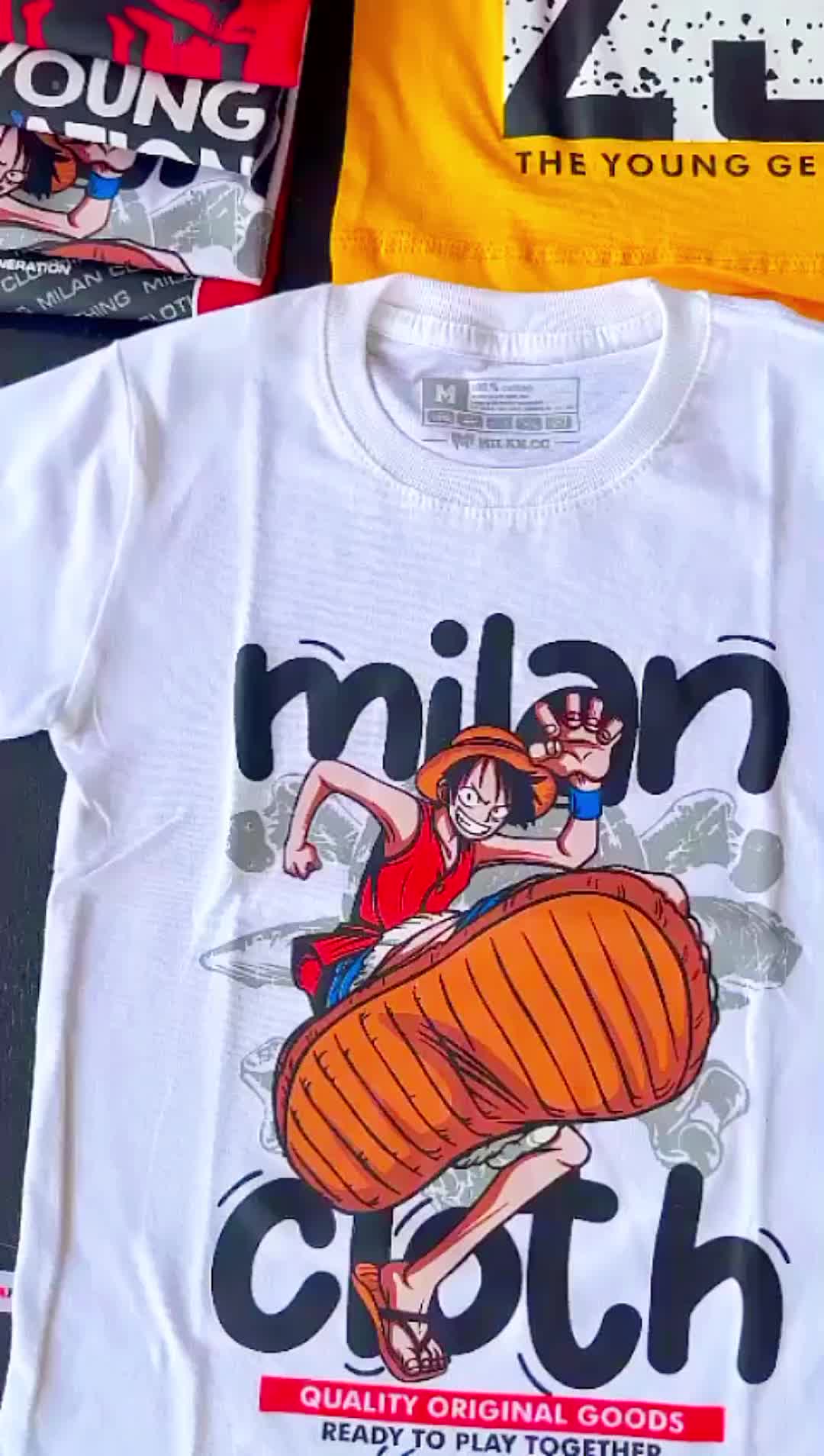 Paket 3 pcs kaos distro anak laki laki dan perempuan usia 3,5-14 tahun bahan katun combad 30s  Cotton Combed