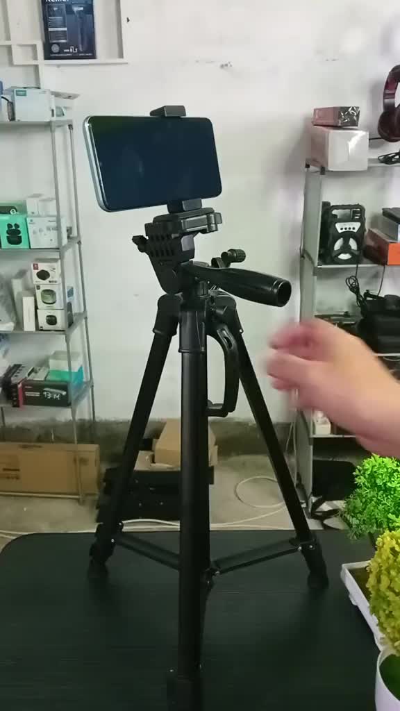 【BUY 1 GET 4】【COD】【Warranty 30 HARI】INBEX TF-3366 Tripod +Free Bluetooth Remote+Free U Holder+Storage Bag/for Photography Kamera cellphone DSLR/133CM Tripod