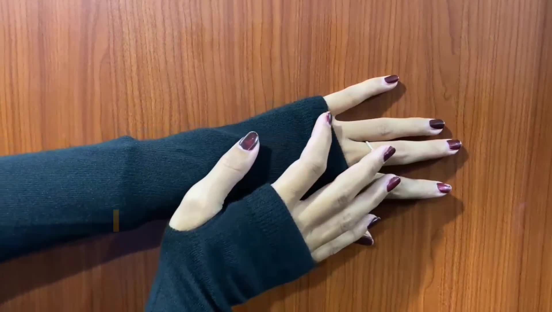 Manset Deker Tangan Jari Jempol Polos Long Handsock Arm Sleeve Finger Olahraga Sepeda Sarung Lengan Muslimah Haji Umroh UNISEX
