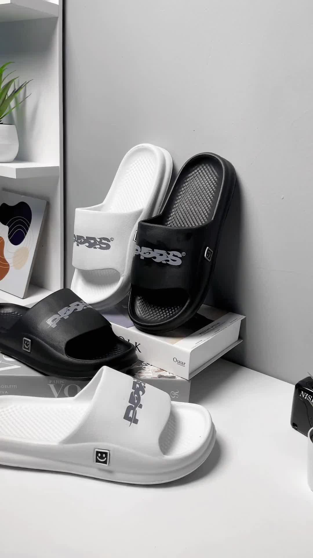 Paparos Footwear Sandal Morte Series Pria Anti Slip Sendal Selop Jelly Karet Eva Casual Pria