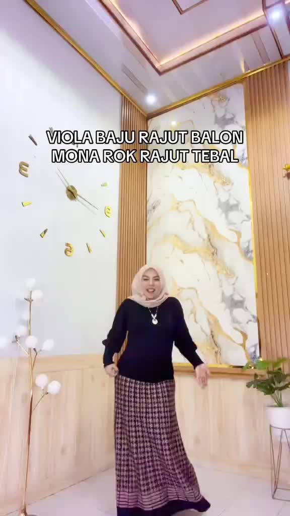 MONA ROK PANJANG RAJUT TEBAL TEBAL PREMIUM Wanita Motif rok  Bawahan Nyaman Cantik Formal High