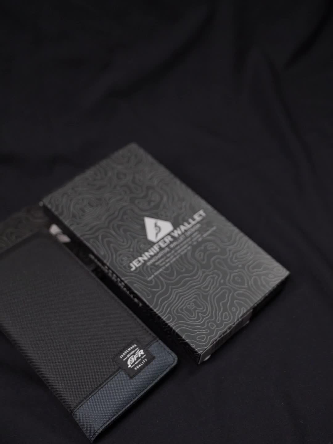 JFR Dompet Panjang Pria Bahan Kanvas JP15