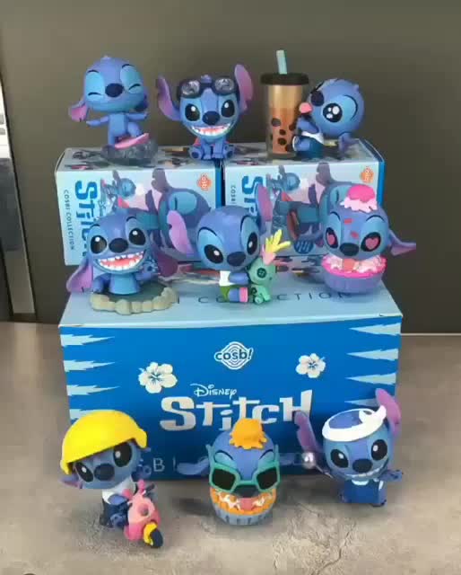 AH Blindbox Figure Stitch Blind Box Collector's Edition Desktop Ornaments