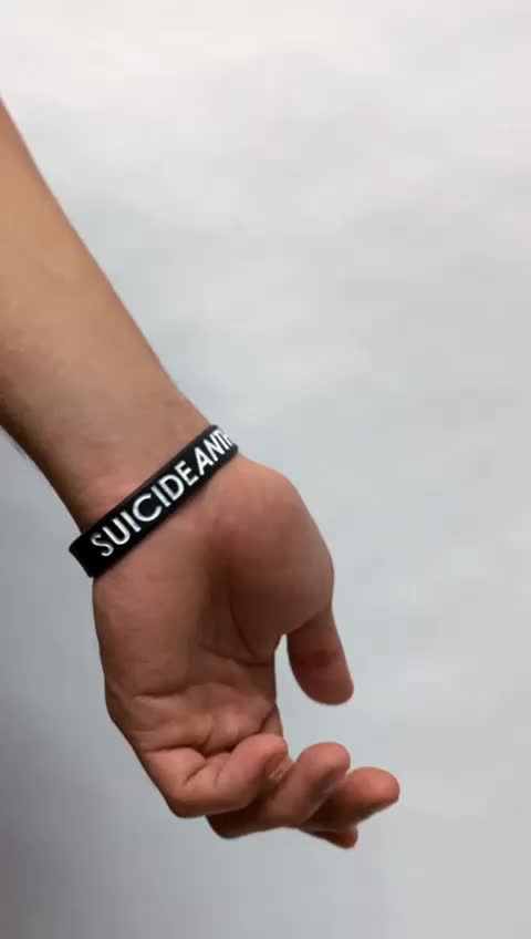 SCDATM - Gelang karet Bracelet wristband glow In the dark silicon rubber - small size - BCL