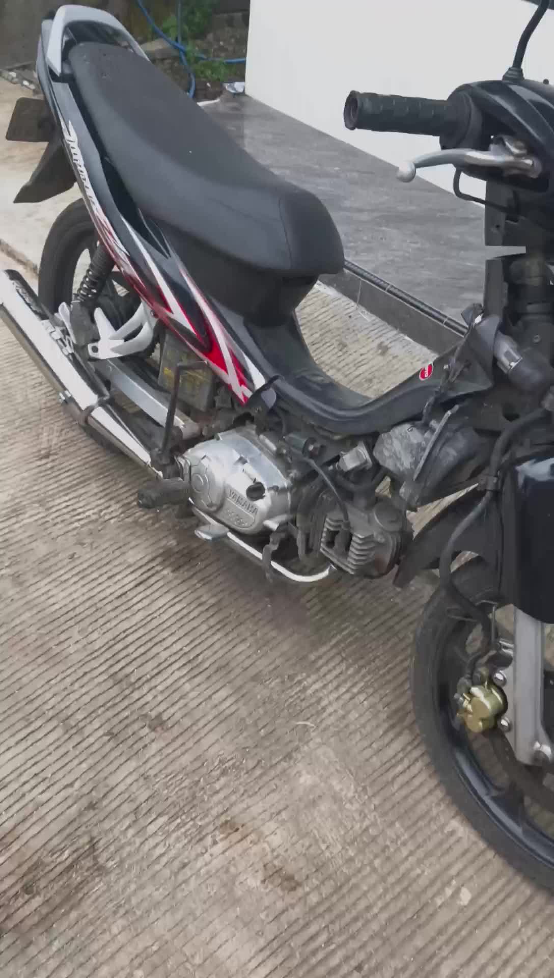 Knalpot Standar Racing Jupiter Z Burhan dan Vega R new Bahan Stainless Original R474MF Motorcycle Tameng Kendaraan