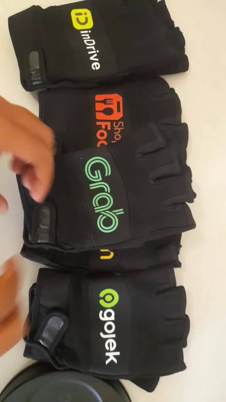 Sarung Tangan Driver Ojol Go-Jek/Grab/Maxim/Indrive/Lalamove Keren