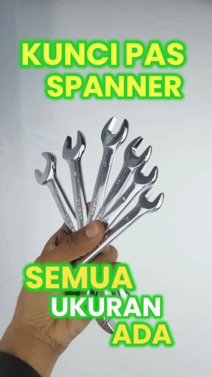 Feibao Kunci Pas Spanner 5.5X7 - 30X32 mm / Spanner Wrench Key 2 Side / Kunci Pas 2 Sisi / F12-0064