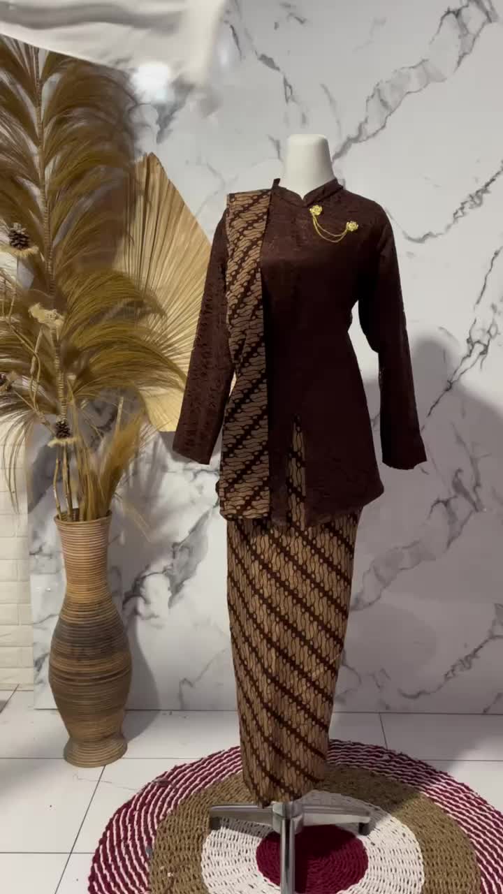 Kebaya Jawa JANGGAN KARTINI FREE BROS ATAU SLENDANG Tradisional Wisuda Lamaran Bridesmaid Tunangan Kondangan Terbaru 2025