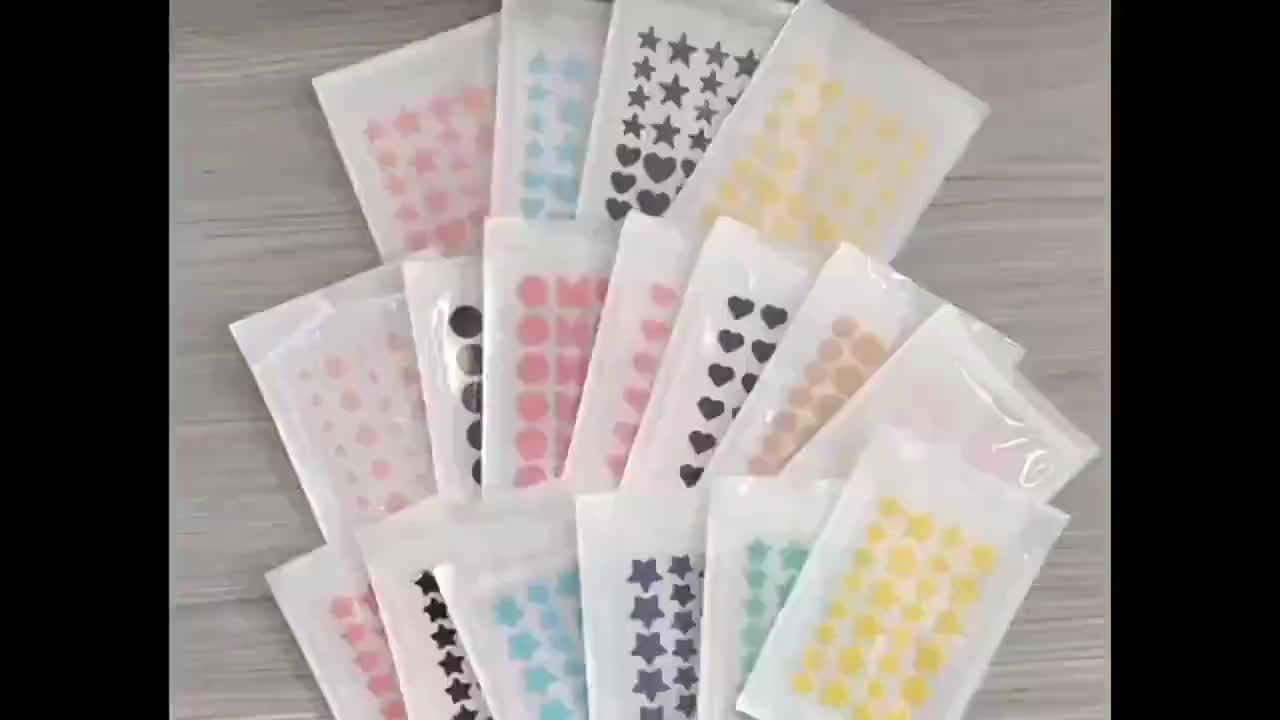 Acne Pimple Patch Lucu Stiker Jerawat Penghilang Jerawat Acnes Spot Care Plester Jerawat