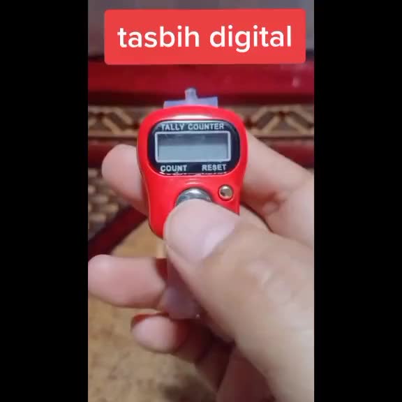 ARKANATECH Tasbih Digital Mini Elektrik Finger Counter Murah Muslim