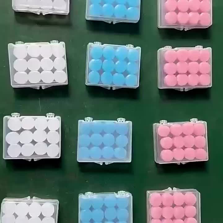 12pcs Penutup Telinga Anak / Pelindung Telinga Anak Silikon / Ear Plugs Anti-noise