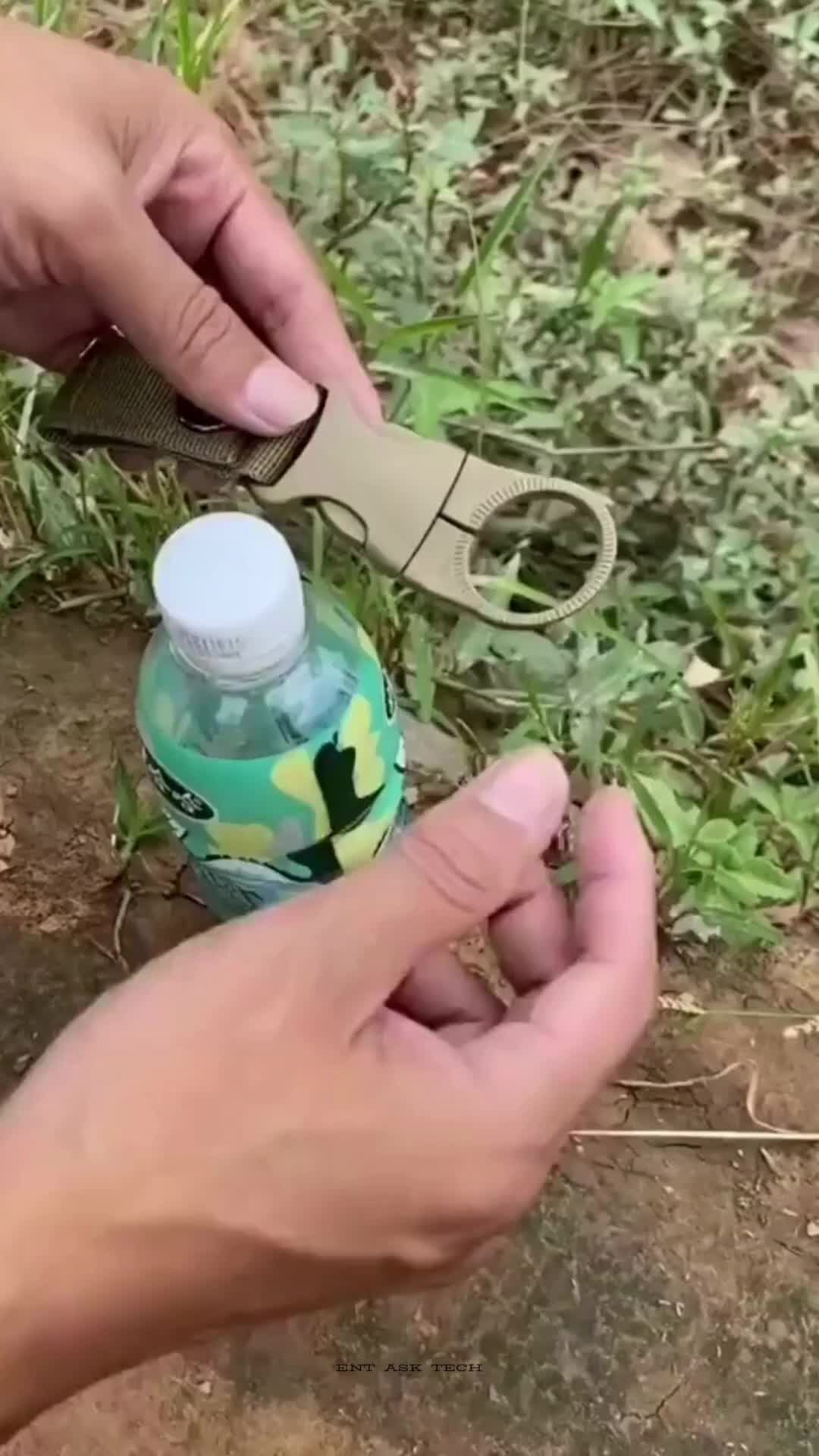 Strap Gantungan Botol Air Minum EDC Water Bottle Belt Hanger Plastik