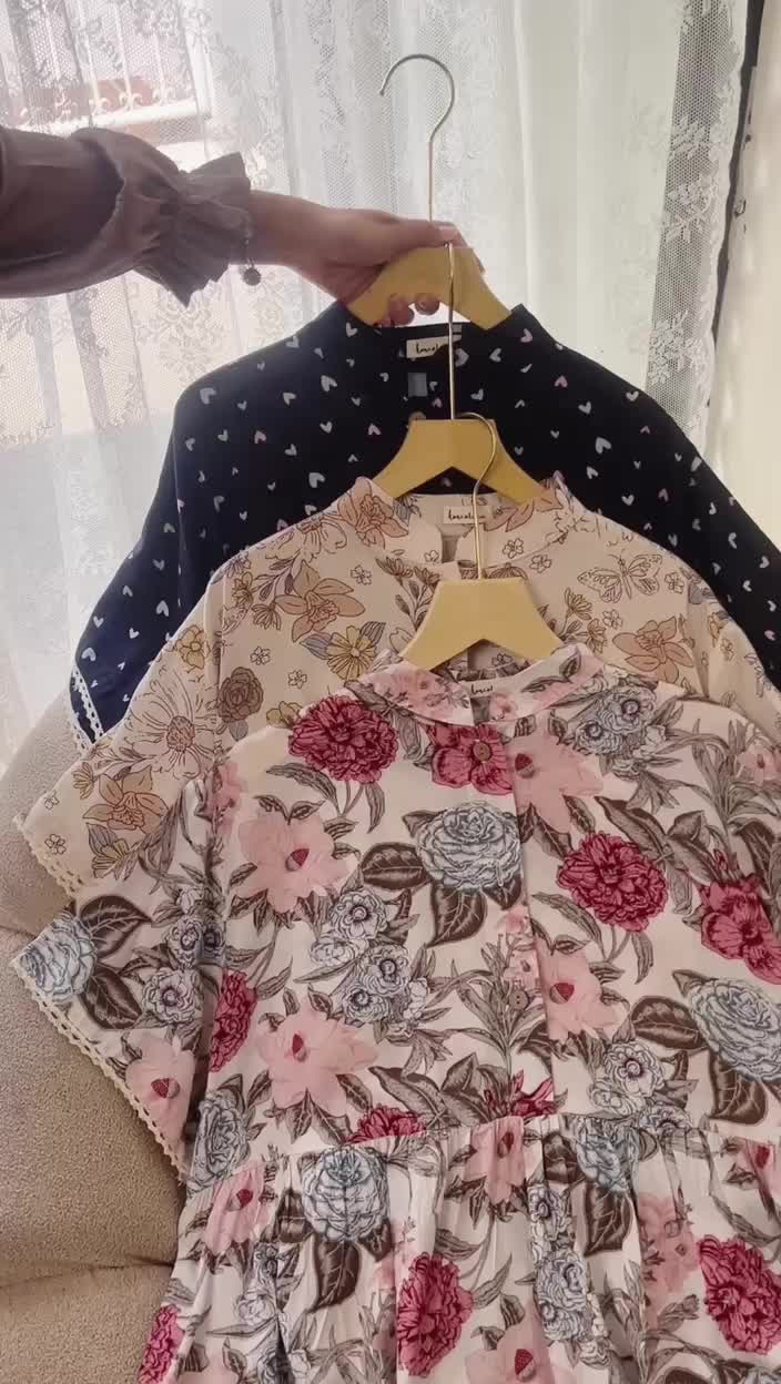 Koncoturuu | Jennie Daster Busui Friendly | Rayon Viscose Lembut Nyaman