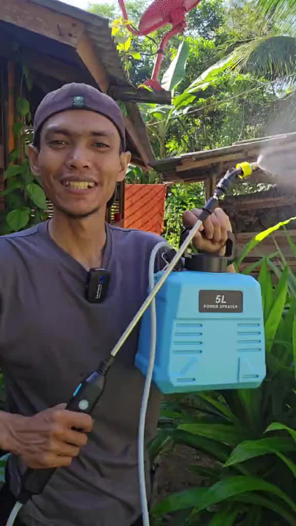 Semprotan Elektrik Sprayer Shoulder Type 5/8 Liter Sprayer elektrik Semprotan hama Semprotan elektrik otomatis sprayer teleskopic atur panjangnya untuk kapasitas tangki 5/8 liter
