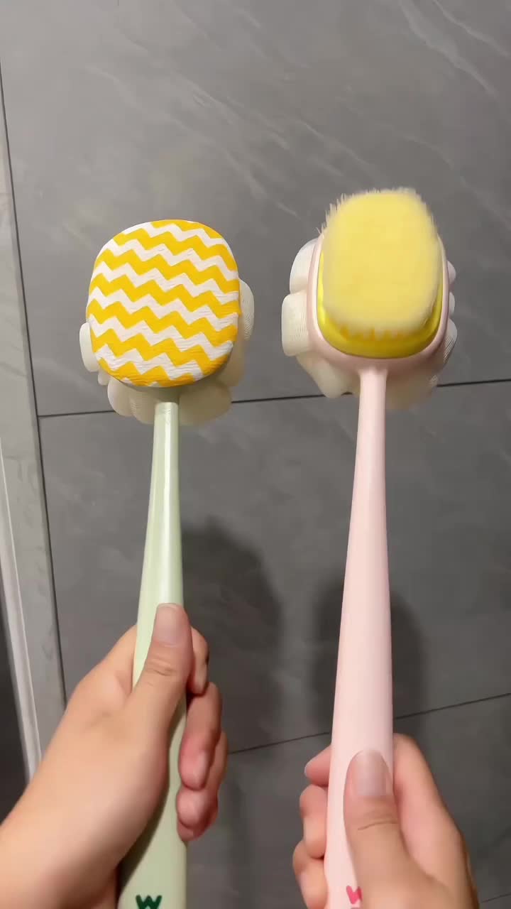 [kreasiva] Alat Sikat Mandi Gosok Punggung 2 in 1