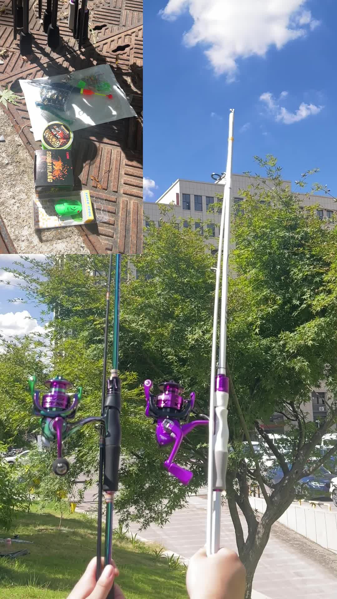 Set Reel Pancing Set Pancing COD 1.8M Dan Rasio Gear 5.2:1. Logam Reel Pancing Set Lengkap 1 Set Joran Set