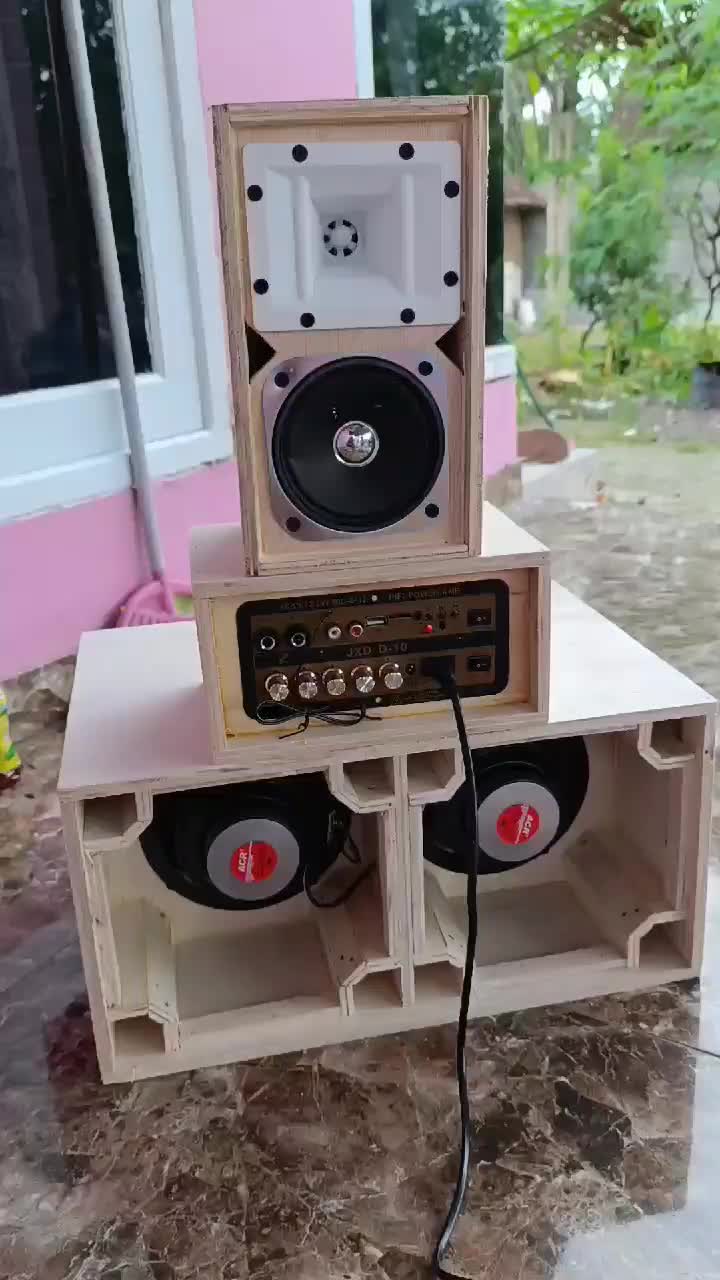 Paket 6 inch planar sound Miniatur Siap bunyi Bluetooth Speaker salon