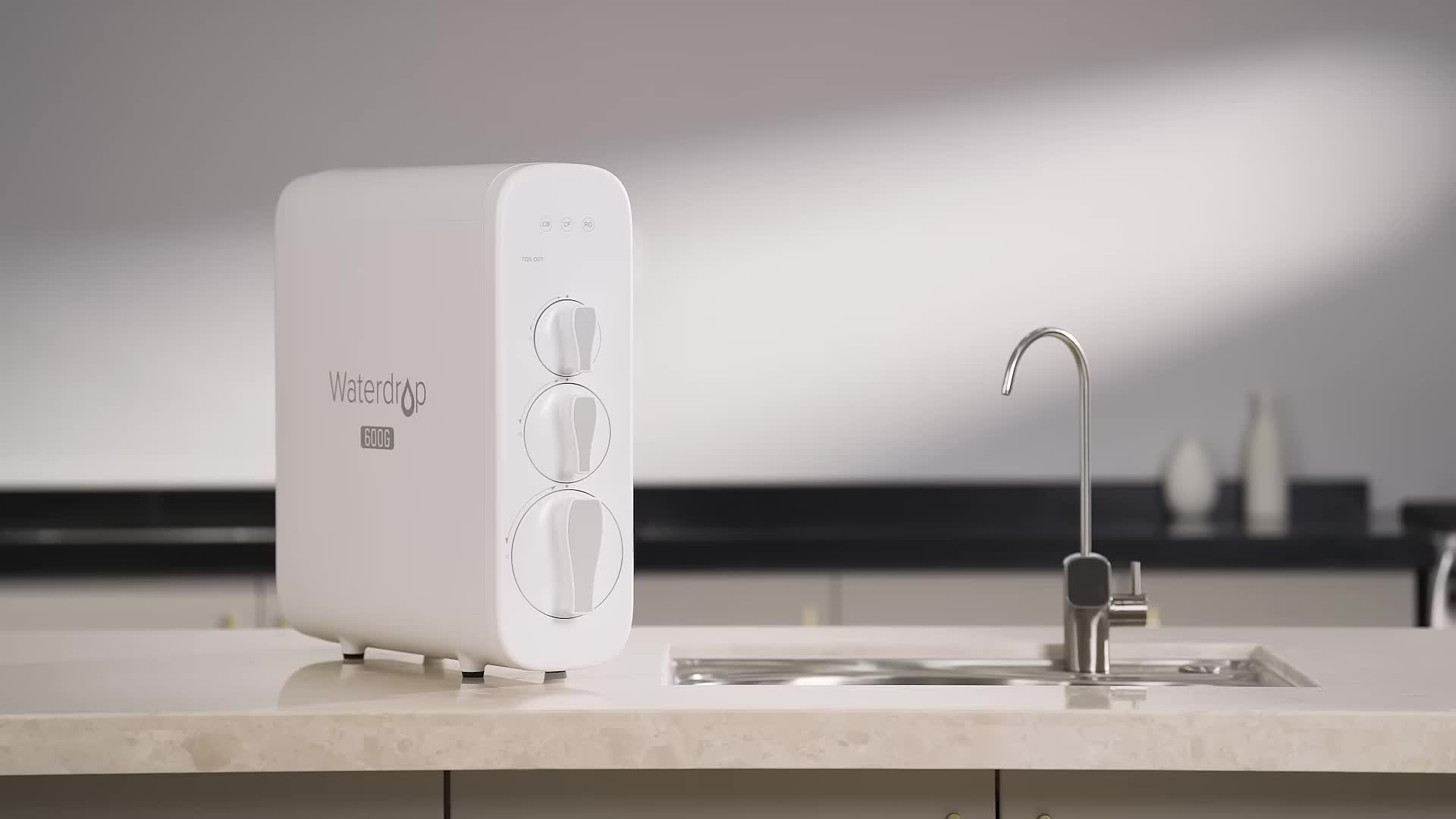 Waterdrop G3P800 Reverse Osmosis Water Purifier (Filter Air Minum RO)