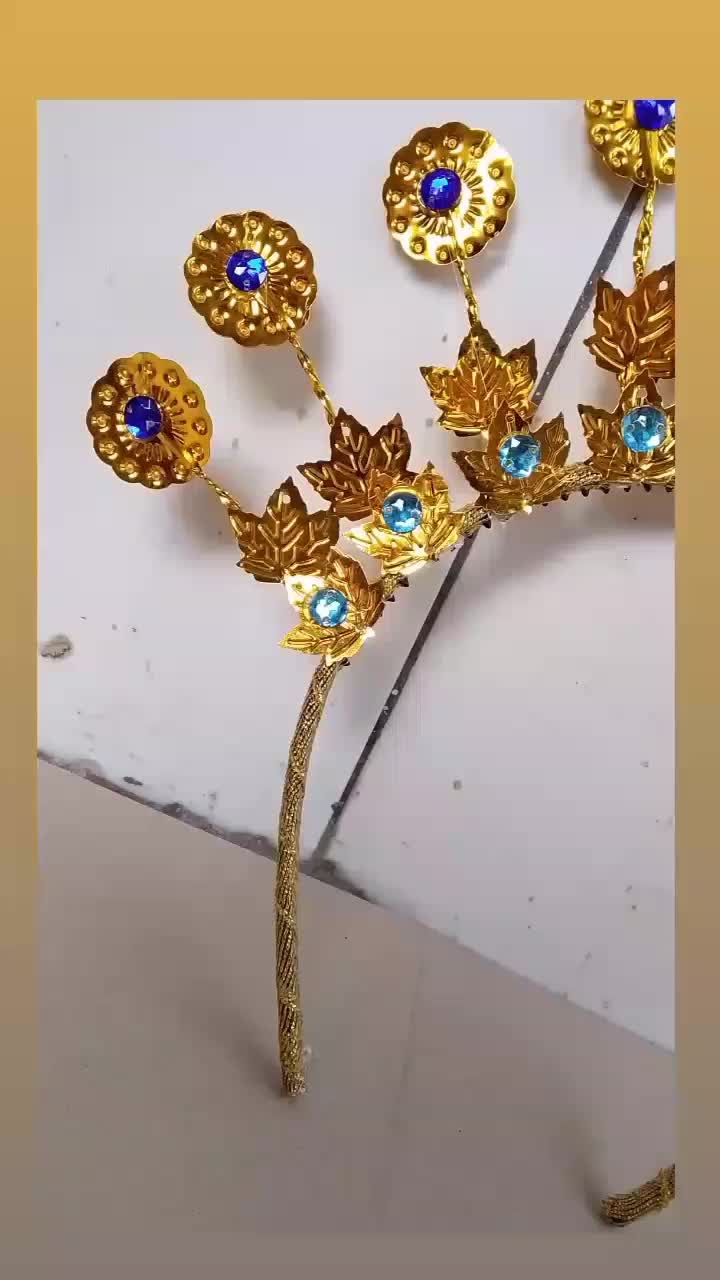 (TERLARIS) Mahkota bando bugis mix permata