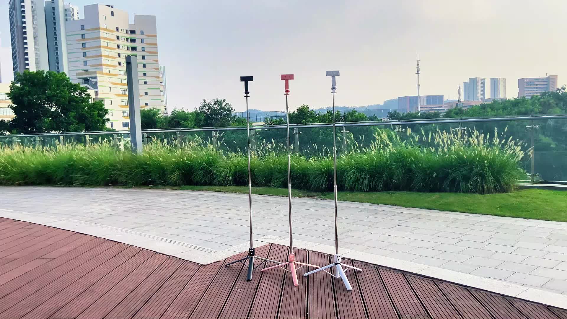 TOOREA 170CM Selfie Stick Tripod Tongsis Dengan Monopod Dengan Wireless Remote Control Bluetooth 7 Tombol Tongkat Selfie Portable Lampu Jarak Jauh Bluetooth Untuk Vlogging