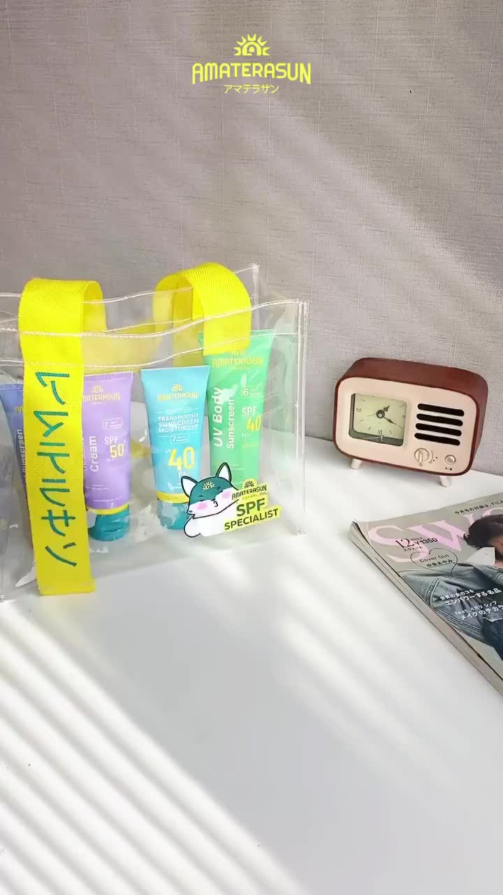 AMATERASUN Sunscreen Series | UV Serum | Transparant | UV Body Sunscreen | Sunshield | Sunscreen Gel Sunblock Kosmetik Perawatan Tubuh