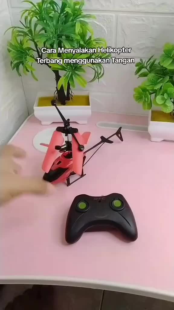 Drone Helikopter Mainan Pesawat Terbang Hadiah Ulang Tahun Helicopter+Remote
