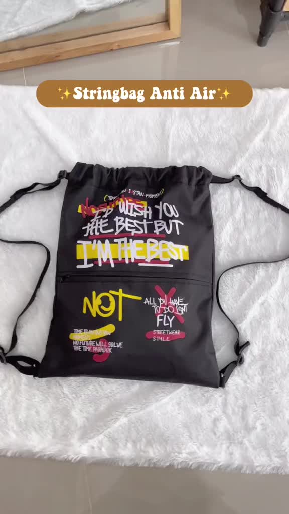 Tas Serut Unisex Anti Air Motif IM THE BEST