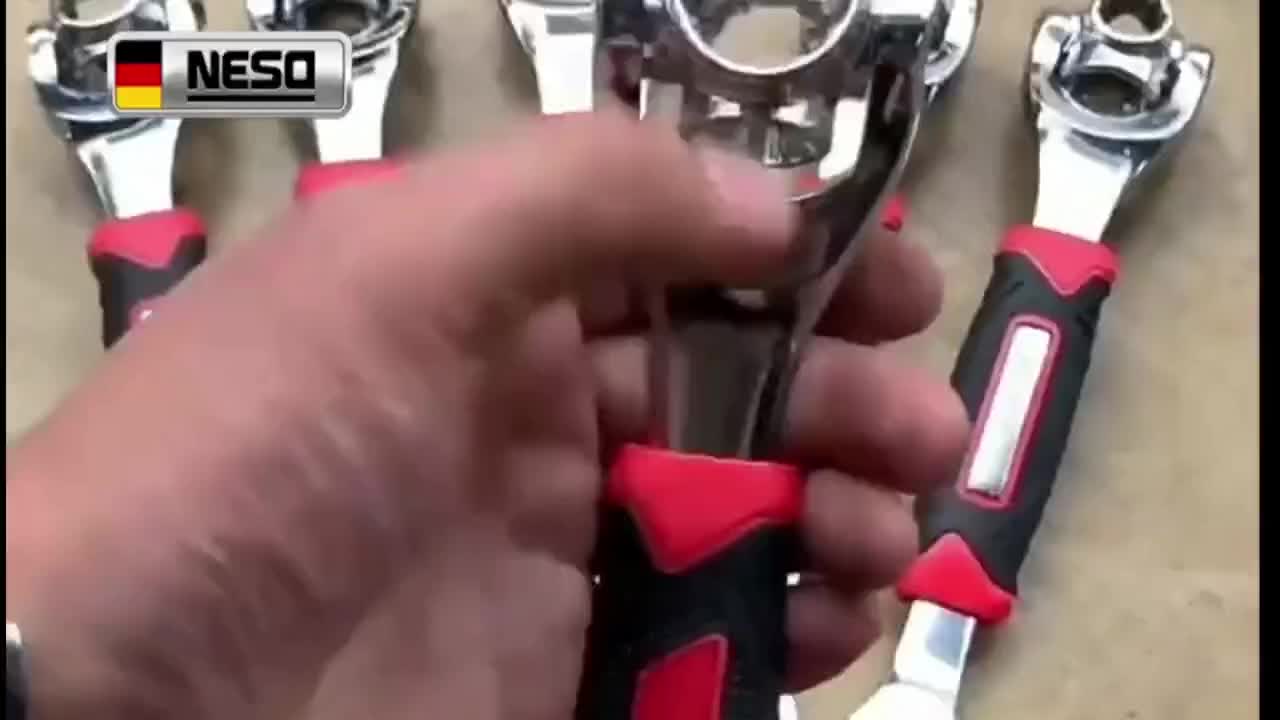 Neso German Kunci Pas Tiger 48 in 1 (COD) Universal Wrench Socket Elektronil obeng Kunci Ring Profesional Mobil Motor Serbaguna NT27
