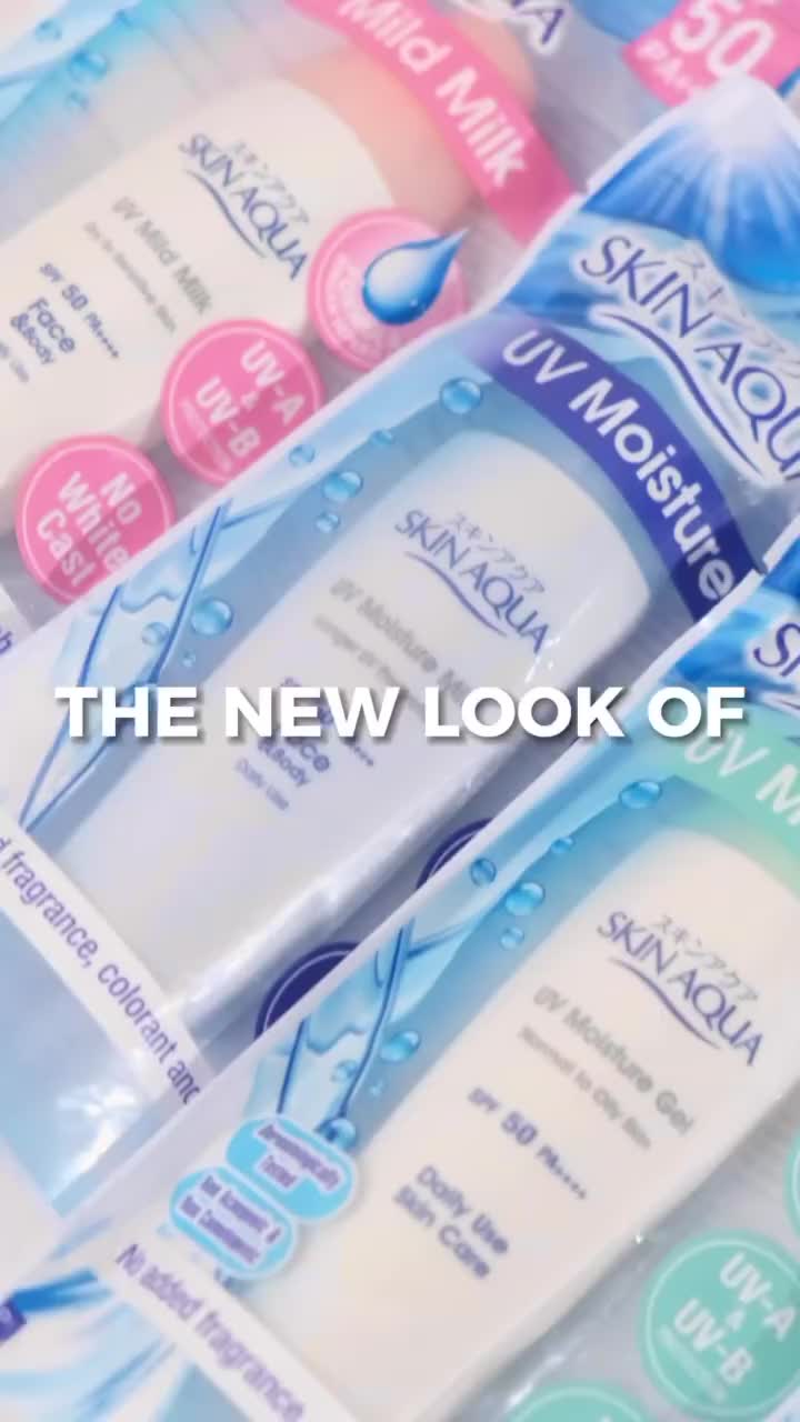 SKIN AQUA Sunscreen SPF 50 PA++ 40gr (Moisture Milk/ Moisture Gel/ Whitening Milk/ Mild Milk/ UV Mist) Mencerahkan Wajah/ Lightening/