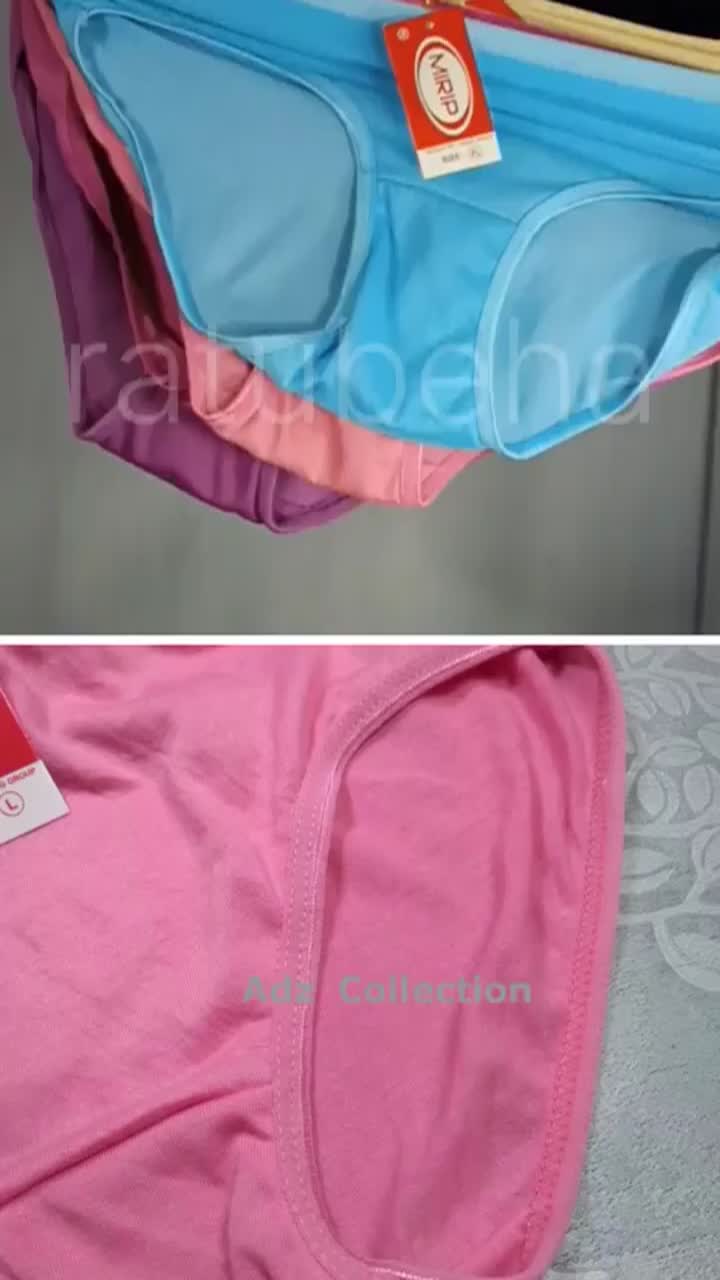 LUSINAN CELANA DALAM WANITA CD MIRIP JUMBO 4L POLOS 12 PCS - BISA COD - k20