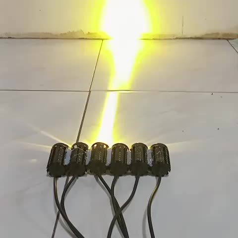 Paket 6 Lampu LED Sorot Mobil Motor 12 Volt Led Light Bar Led Bmper Led Grill Car