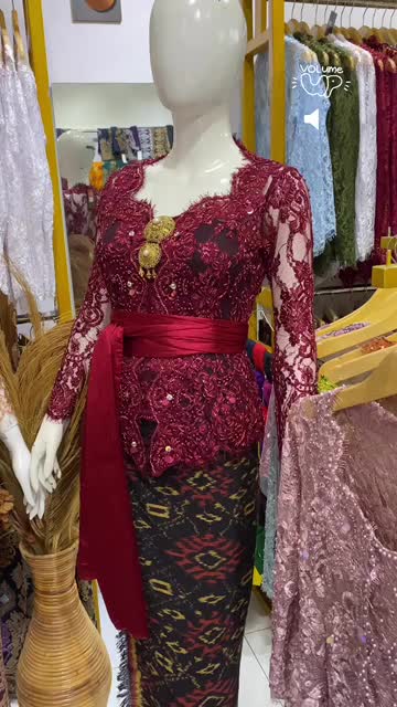 [PREMIUM] Kebaya Modifikasi Full Payet Motif Seluruh Badan| Kebaya Bali | Kebaya Pengantin | Kebaya Payet Wisuda Atasan