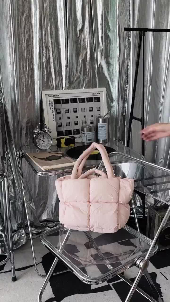TheCOURSE – Pillow Padded Small Shoulder | Shoulder Bag | Bag Daily| Tas Konser | Puffy Bag Lucu Aesthetic