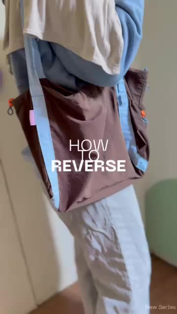 Nnouu SROOT Bag | Totebag Reversible | Tas Serut Bahu Olahraga Pria Wanita