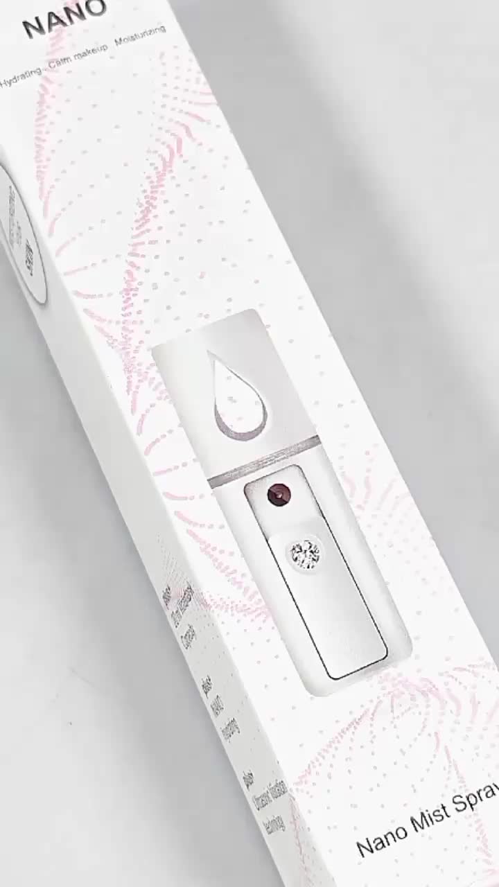 Nano Spray Wajah Portable | Bikin Kulit Lembap, Glowing & Cerah Instan – Bisa Masuk Kantong Facial