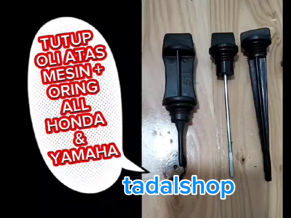Tutup oli atas mesin plug oli level tutup penutup oli mesin tutup colokan oli atas + ring karet untuk Car Engine