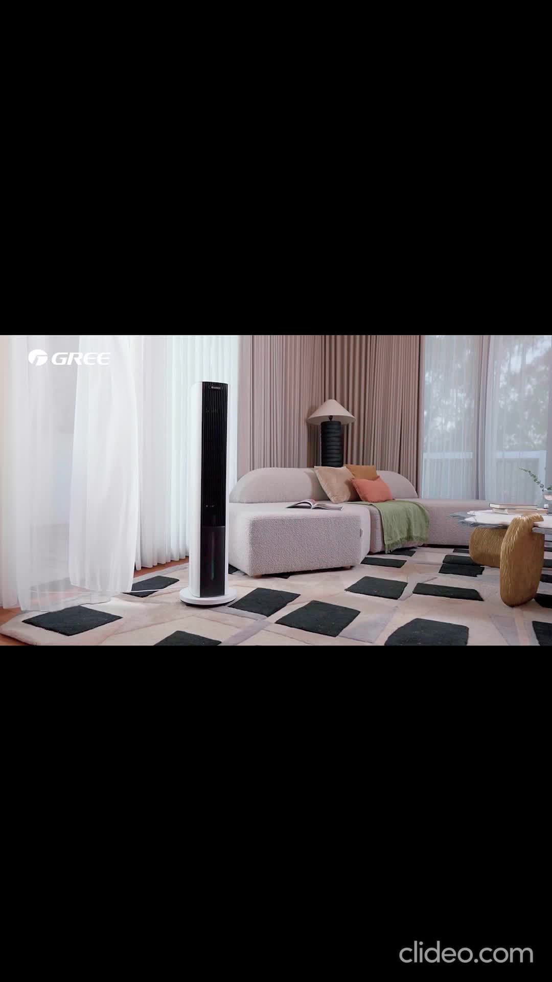 GREE ACOOL6 Air Cooler Tower Fan Kipas Penyejuk Pendingin Ruangan 6L 65W dengan Cooler Pack ACOOL 4 6 GTA-ACOOL6