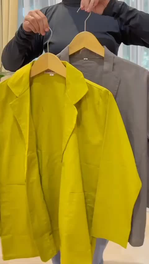 Pramesti Blazer Oversize korea kekinian  Blezer Linen size S M L XL XXL 3XL 4 XL Wanita Atasan || blezer kantor