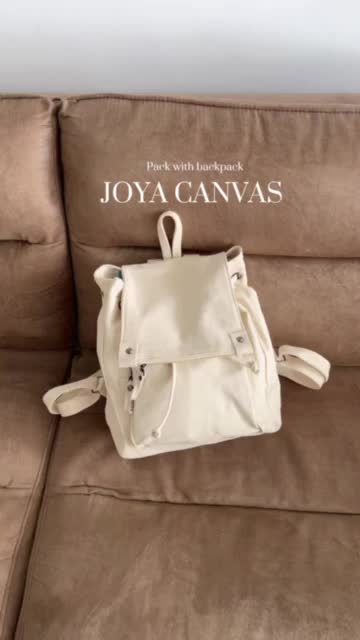 Tweelyforbag Tas Ransel Wanita Joya Canvas Backpack