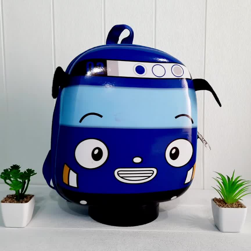 Tas Ransel Tayo / Tas Sekolah Anak TK Karakter Bus Tayo