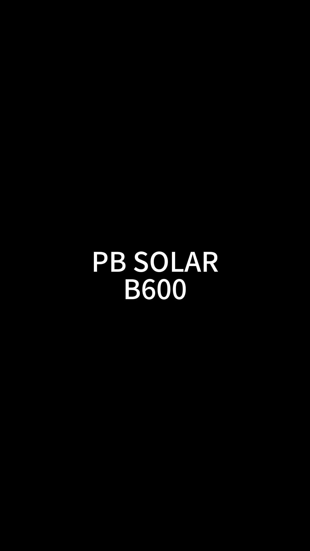 PBSOLAR Pembangkit listrik PB portabel 600W 512Wh generator surya untuk rumah dan luar ruangan, pasokan daya berkemah, keluaran AC 220v~250v  power station