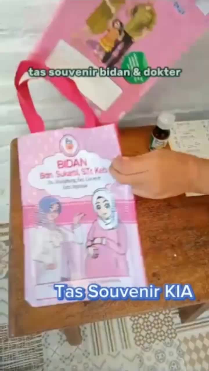 Tas Bidan KIA (10pcs) Perawat Murah dengan Desain Suka Dokter Puskesmas Poned Murah Bisa Design ANC