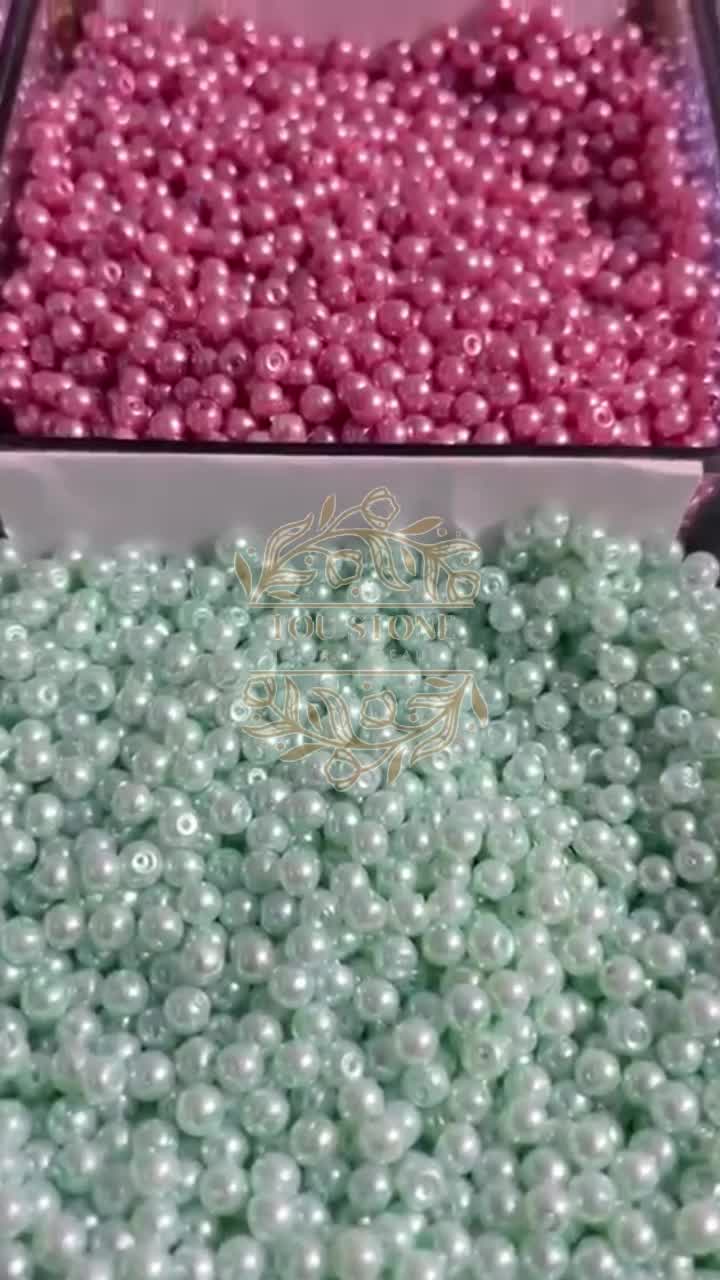 TOU STONE Manik Manik 4mm Manik isi DIY Handmade