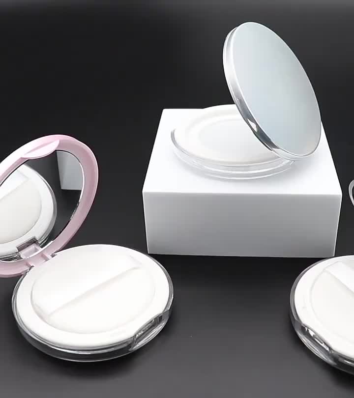 Tempat Bedak Tabur Tempat Loose Powder Free Sponge