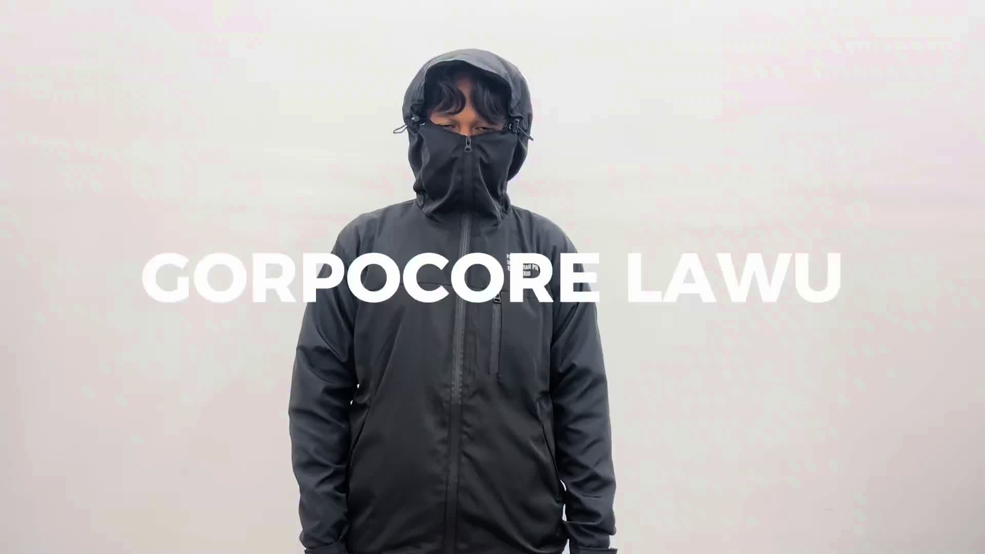 Prodigo * Jacket Gorpcore Lawu I Gorpcore Jacket Pria I Jaket Gorpcore Pria I Jaket Cagoule Unisex Simple Terbaru