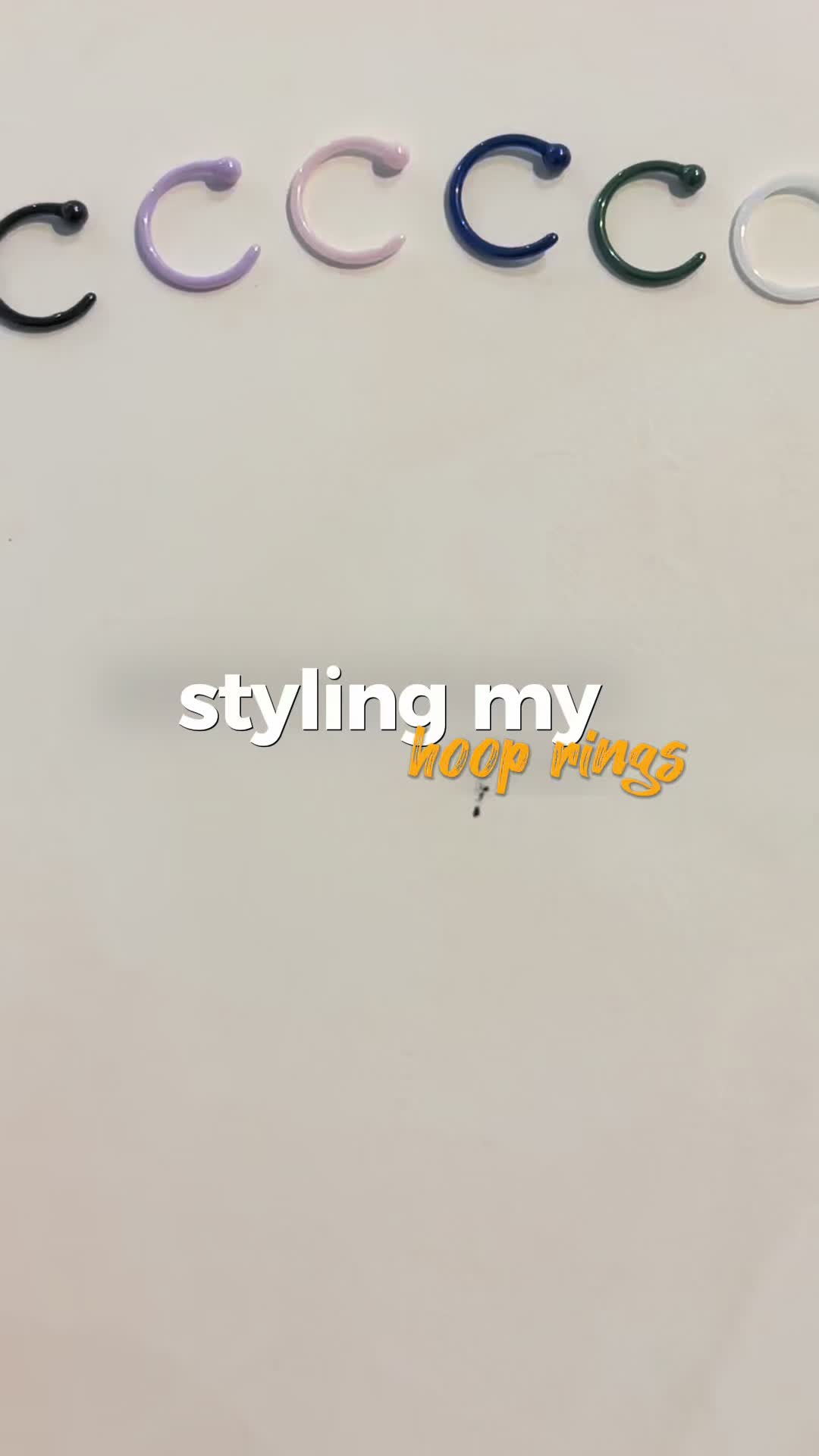 Anting Keramik Biomimetic Ring Hidung Hoop Ceramic Lingkar Bibir Earring Alis Earstud Anti infeksi Elegant Gift Female Retro Casual Wanita
