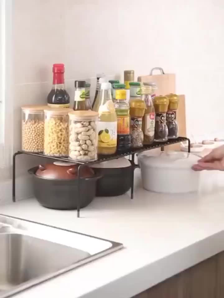 rak dapur serbaguna tempat penyimpanan multifungsi