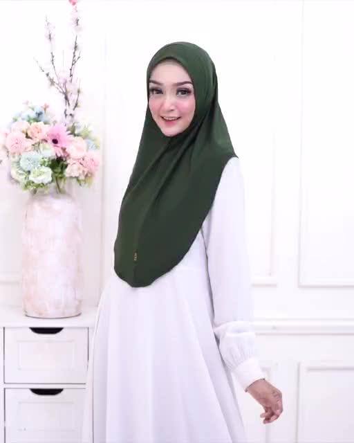 Jilbab Instan Bergo Oval L Ori Zain Collection